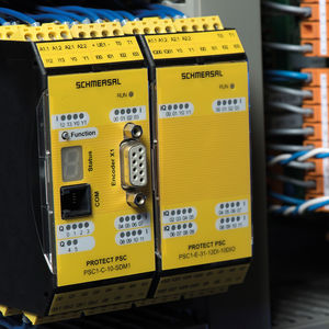 autómata programable PLC compacto / con E/S integradas / por red Ethernet / modular