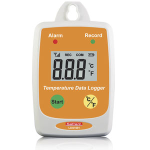 registrador de datos de temperatura / USB / con pantalla LCD / alimentado por batería