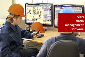software de gestión / de supervisión / de SCADA / de alarma