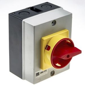 interruptor con botón selector
