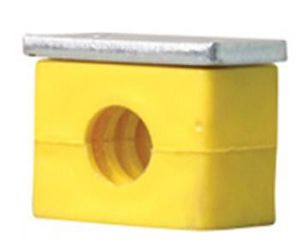 abrazadera para tubo de tornillo / de polipropileno