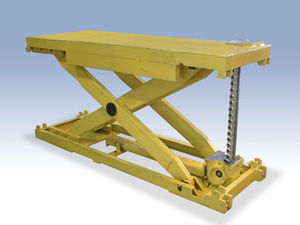 mesa elevadora de doble tijera