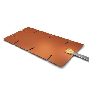 placa de cobre rectangular