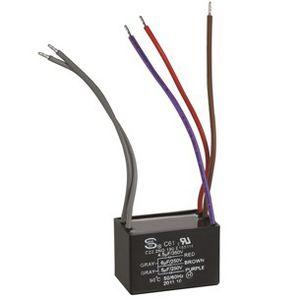 condensador eléctrico de película de polipropileno metalizado 1