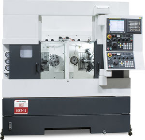 máquina de torneado CNC / 2 ejes / vertical dos husillos / de gran rigidez