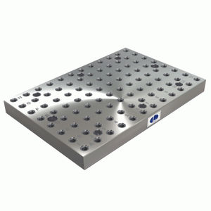 placa de apoyo de hierro fundido 1