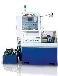 torno CNC / 2 ejes / de alta precisión / de mesa inclinada