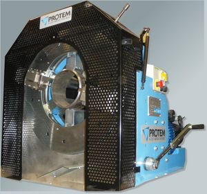 máquina de corte con control manual