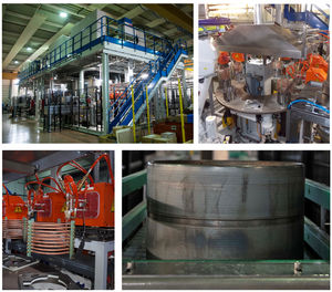 máquina de templado de inducción