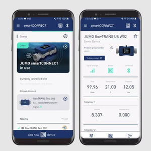 aplicación móvil de configuración y diagnóstico