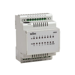 autómata programable en riel DIN 1