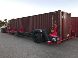 transportador autopropulsado de 2 ejes
