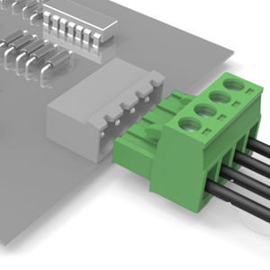 conector tarjetas-cables / PCB / plano / hembra