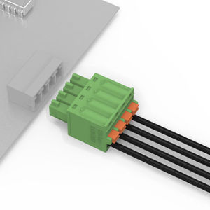 bloque de conexión de muelle / para PCB / de material plástico