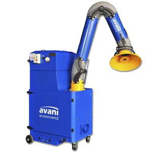 extractor de humo móvil