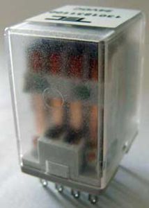relé electromecánico 6 V CC / enchufable / de potencia