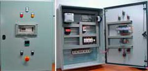 caja eléctrica equipada