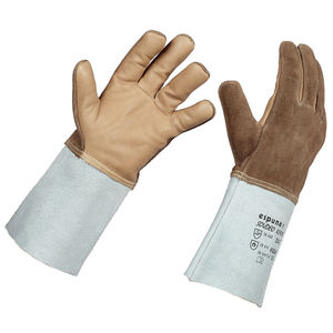 guantes de soldadura / anticortes / de protección térmica / de piel de vaca