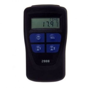 termómetro de termopar / con indicador digital / estanco