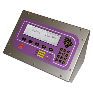 indicador de pesaje con visualizador gráfico LCD