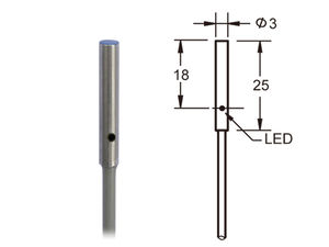 sensor de proximidad inductivo / miniatura