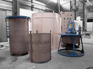 horno tratamiento térmico