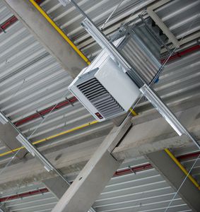 generador de aire caliente de pared