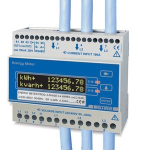 contador de energía eléctrica trifásico