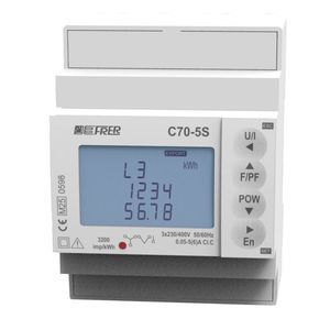 contador de energía eléctrica trifásico