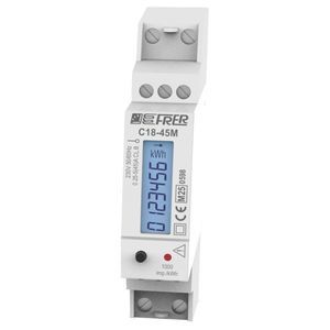contador de energía eléctrica monofásico
