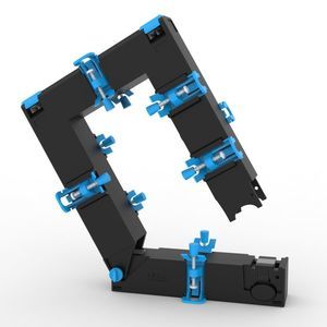 transductor de corriente con transformador