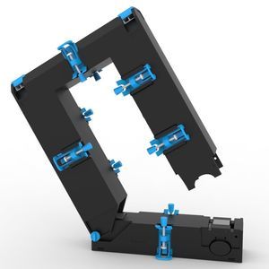 transductor de corriente con transformador