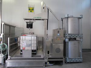 máquina de limpieza de agua