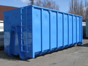 contenedor de residuos de acero / para residuos industriales