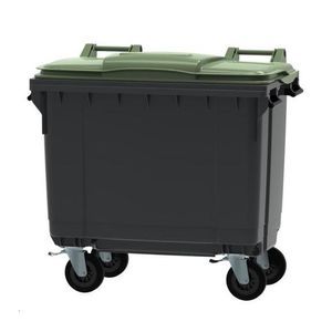 contenedor de residuos de plástico reciclado 1