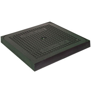 tapa de registro material compuesto reforzado con fibra de vidrio