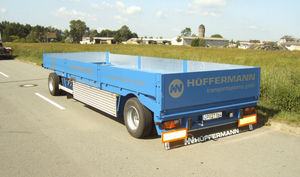 remolque de 4 ejes / para equipamiento industrial