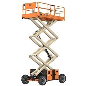plataforma elevadora de tijera con ruedas 1