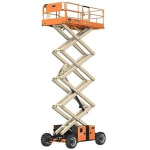 plataforma elevadora de tijera con ruedas 1