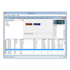 software de calibración