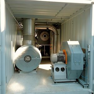 sistema de oxidación de muestras