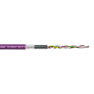 cable óptico InterBus / de datos / blindado / antipropagación de fuego