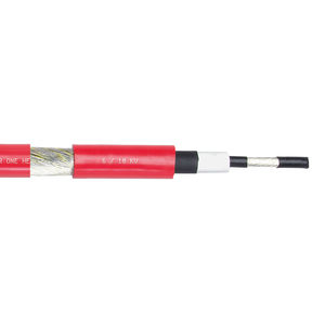 cable eléctrico de alimentación / antipropagación de fuego / blindado / resistente a los UV