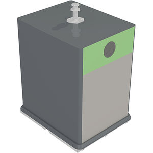 contenedor de residuos de acero