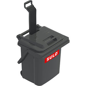cubo de basura de plástico