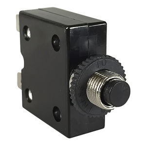 disyuntor térmico / unipolar / de rearme manual / tipo botón