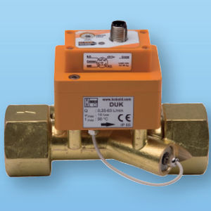 caudalímetro por ultrasonidos / para líquido / compacto / electrónico