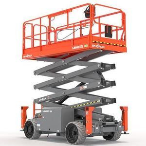 plataforma elevadora de tijera móvil