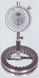aparato de medición de diente interior