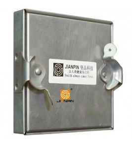 puerta de acero galvanizado